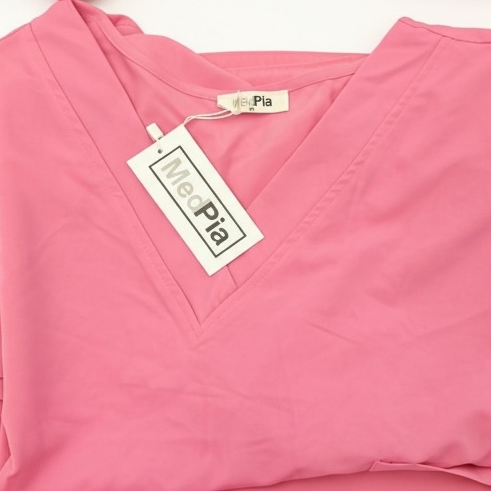 MedPia Pink Scrub Set